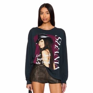 Daydreamer Womens Shania Twain Don’t Impress Me Much Retro T Shirt NEW NWT $98